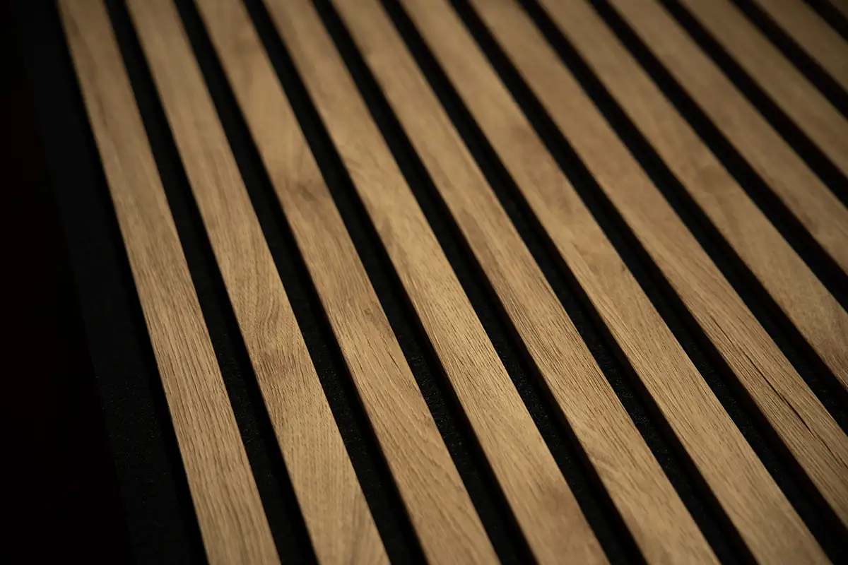Acoustic Panel Brown Oak 1