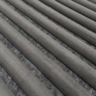Akoestische Deco Panelen Suede Donker Taupe Eiken Detail 3
